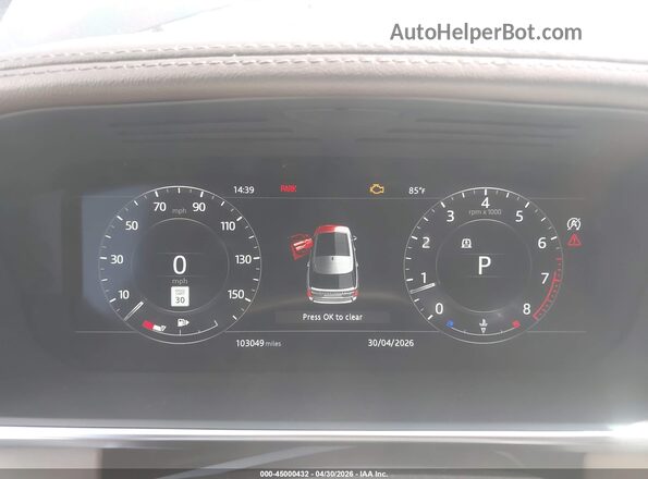 SALGS2SV5KA564665 2019 LAND ROVER RANGE ROVER Black Widok tylnych siedzeń