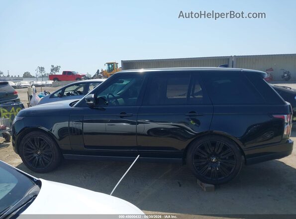 SALGS2SV5KA564665 2019 LAND ROVER RANGE ROVER Black Widok wnętrza 360 stopni