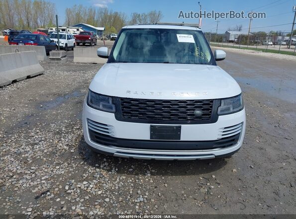 SALGS2SV6KA534235 2019 LAND ROVER RANGE ROVER White Вид спереду