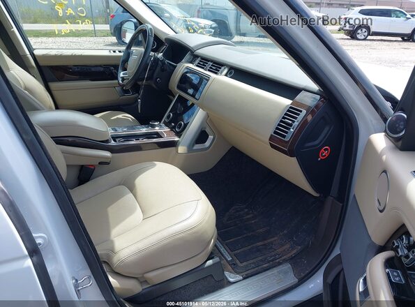 SALGS2SV6KA534235 2019 LAND ROVER RANGE ROVER White Вид салону спереду