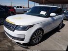 2019 Land Rover Range Rover 3.0l V6 Supercharged Hse White vin: SALGS2SV6KA552881