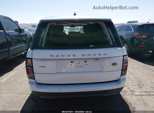 SALGS2SV6KA552881 2019 LAND ROVER RANGE ROVER White 