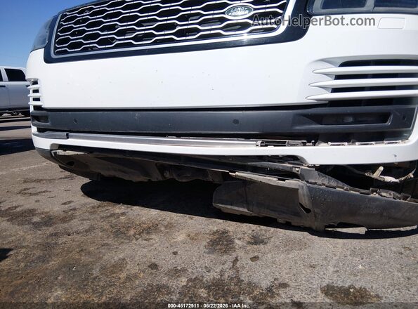 SALGS2SV6KA552881 2019 LAND ROVER RANGE ROVER White Vista frontal