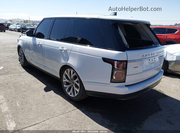 SALGS2SV6KA552881 2019 LAND ROVER RANGE ROVER White Trasero izquierdo