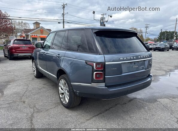 SALGS2SV7KA539380 2019 LAND ROVER RANGE ROVER Blue Rear left