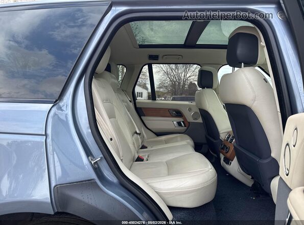 SALGS2SV7KA539380 2019 LAND ROVER RANGE ROVER Blue Front view