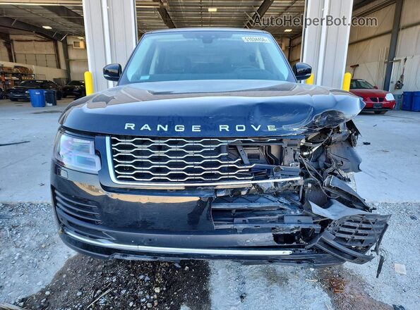 SALGS2SV7KA550671 2019 LAND ROVER RANGE Black წინა ხედი
