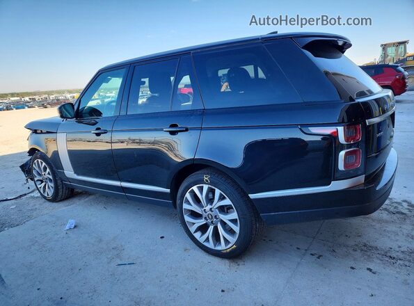 SALGS2SV7KA550671 2019 LAND ROVER RANGE Black უკანა მარცხენა