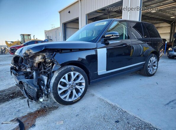 SALGS2SV7KA550671 2019 LAND ROVER RANGE Black წინა მარცხენა ხედი სამი მეოთხედიდან
