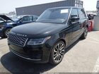 2018 Land Rover Range Rover 3.0l V6 Supercharged Hse Черный vin: SALGS2SV8JA503633