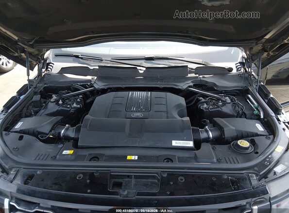 SALGS2SV8JA503633 2018 LAND ROVER RANGE ROVER Черный Вид сзади