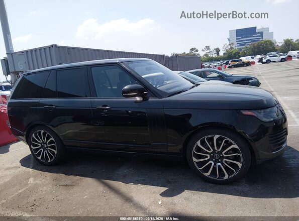 SALGS2SV8JA503633 2018 LAND ROVER RANGE ROVER Черный Вид задней части салона