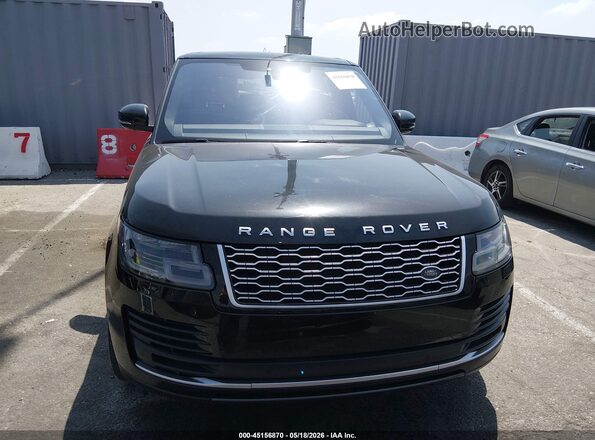 SALGS2SV8JA503633 2018 LAND ROVER RANGE ROVER Черный Вид щитка приборов
