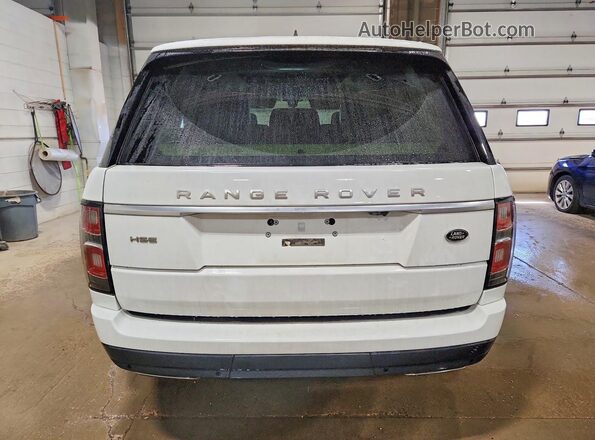SALGS2SV9KA552597 2019 LAND ROVER RANGE White უკანა ხედი
