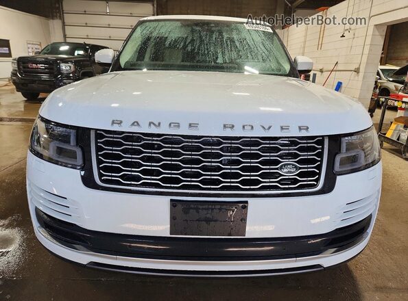 SALGS2SV9KA552597 2019 LAND ROVER RANGE White წინა ხედი