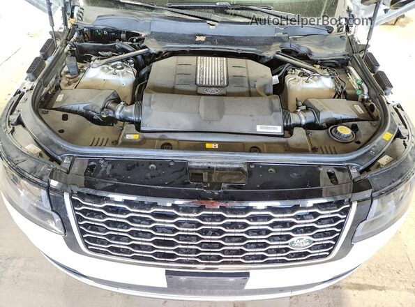 SALGS2SV9KA552597 2019 LAND ROVER RANGE White ძრავის განყოფილების ხედი