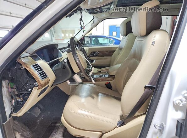 SALGS2SV9KA552597 2019 LAND ROVER RANGE White წინა სალონის ხედი