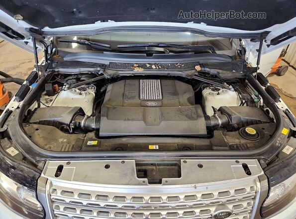 SALGS2VF5GA262112 2016 LAND ROVER RANGE Белый Вид подкапотного пространства