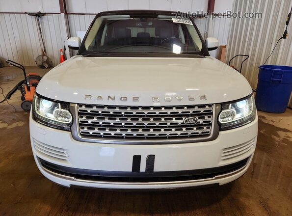 SALGS2VF5GA262112 2016 LAND ROVER RANGE Белый Вид спереди