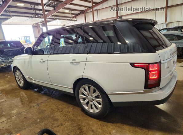 SALGS2VF5GA262112 2016 LAND ROVER RANGE Белый Задняя левая четверть