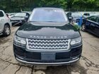 2016 Land Rover Range Rover Hse Черный vin: SALGS2VFXGA272117