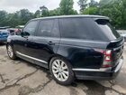 2016 Land Rover Range Rover Hse Черный vin: SALGS2VFXGA272117