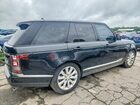 2016 Land Rover Range Rover Hse Черный vin: SALGS2VFXGA272117