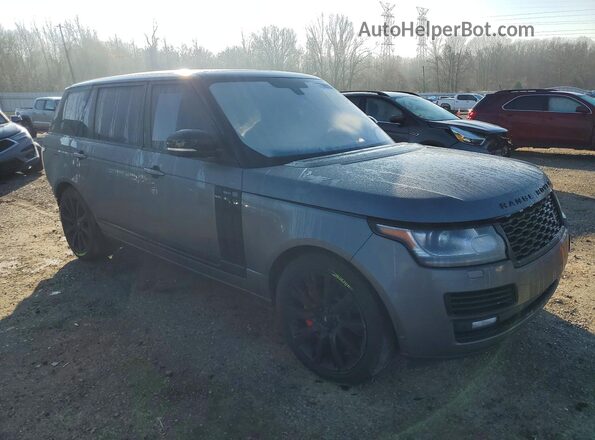 SALGS3EFXGA317143 2016 LAND ROVER RANGE Серый Передняя правая четверть