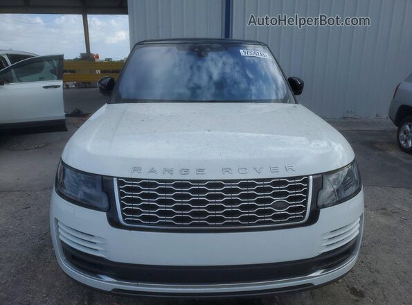 SALGS5RE1JA391748 2018 LAND ROVER RANGE White Widok z przodu