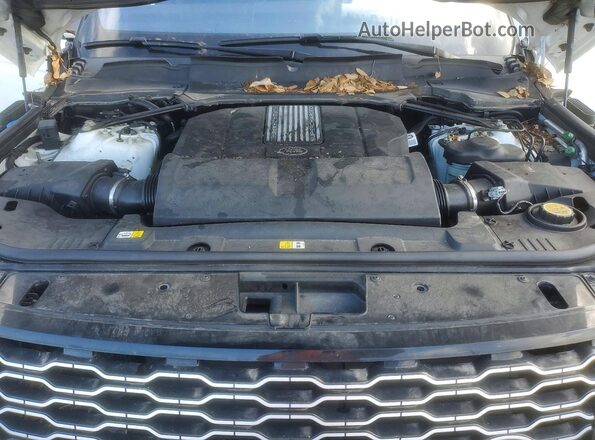 SALGS5RE1JA391748 2018 LAND ROVER RANGE White Widok komory silnika