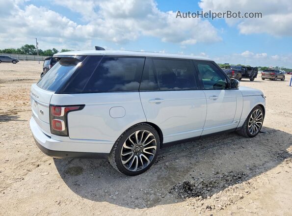 SALGS5RE2KA535227 2019 LAND ROVER RANGE Белый Задняя правая четверть