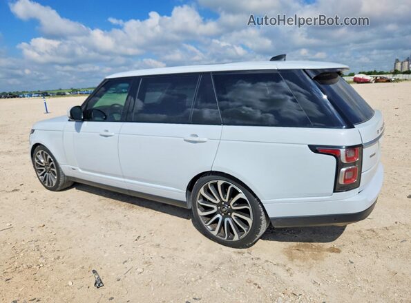 SALGS5RE2KA535227 2019 LAND ROVER RANGE Белый Задняя левая четверть
