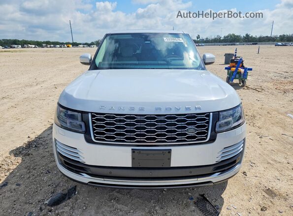 SALGS5RE2KA535227 2019 LAND ROVER RANGE Белый Вид спереди