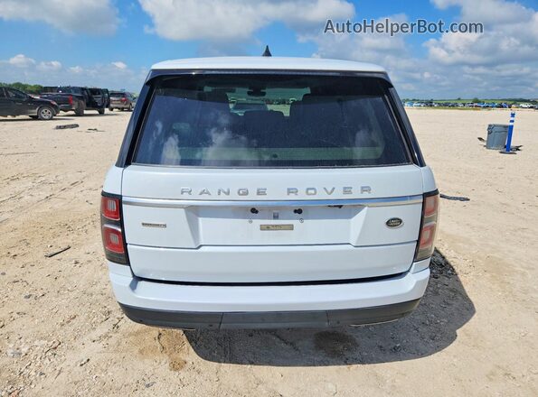 SALGS5RE2KA535227 2019 LAND ROVER RANGE Белый Вид сзади