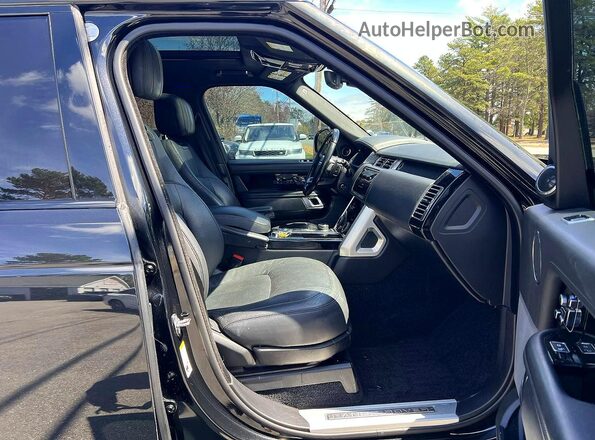 SALGS5RE3KA561190 2019 LAND ROVER RANGE Черный Вид спереди