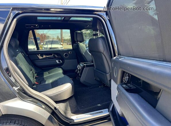 SALGS5RE3KA561190 2019 LAND ROVER RANGE Черный Вид сзади