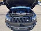 2019 Land Rover Range Rover Supercharged Черный vin: SALGS5RE3KA561190