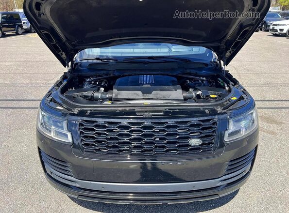 SALGS5RE3KA561190 2019 LAND ROVER RANGE Черный Вид панели приборов