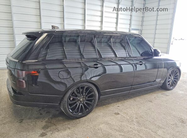 SALGS5RE6JA381877 2018 LAND ROVER RANGE Black Trasero derecho
