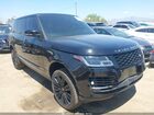2020 Land Rover Range Rover Supercharged Черный vin: SALGS5SE7LA571734