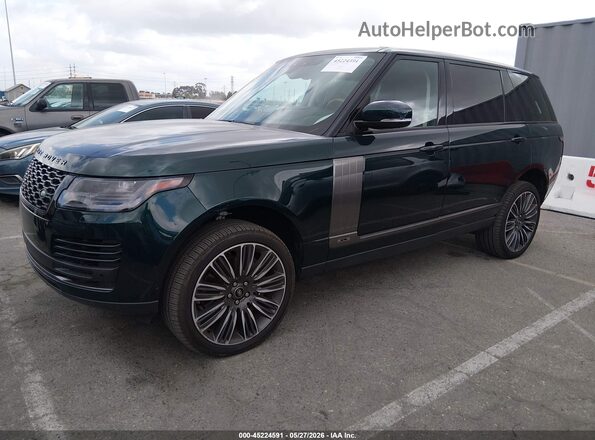 SALGS5SE8MA450776 2021 LAND ROVER RANGE ROVER Green Przód lewy