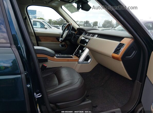 SALGS5SE8MA450776 2021 LAND ROVER RANGE ROVER Green Widok wnętrza z przodu