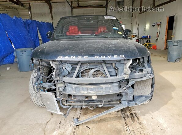 SALGV2FE9HA327140 2017 LAND ROVER RANGE Черный Вид спереди