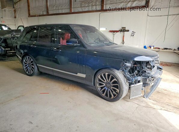 SALGV2FE9HA327140 2017 LAND ROVER RANGE Черный Передняя правая четверть