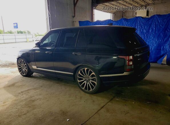 SALGV2FE9HA327140 2017 LAND ROVER RANGE Черный Задняя левая четверть