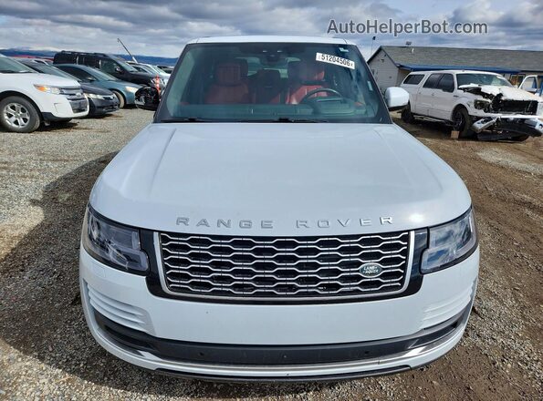 SALGV2SE6MA449602 2021 LAND ROVER RANGE White Vista frontal