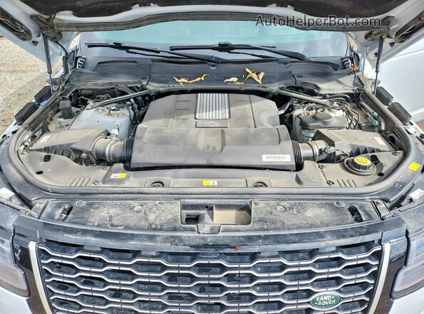 SALGV2SE6MA449602 2021 LAND ROVER RANGE White Vista interior trasera