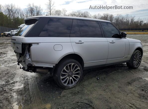 SALGV5FE0HA352963 2017 LAND ROVER RANGE Silver Задня права чверть