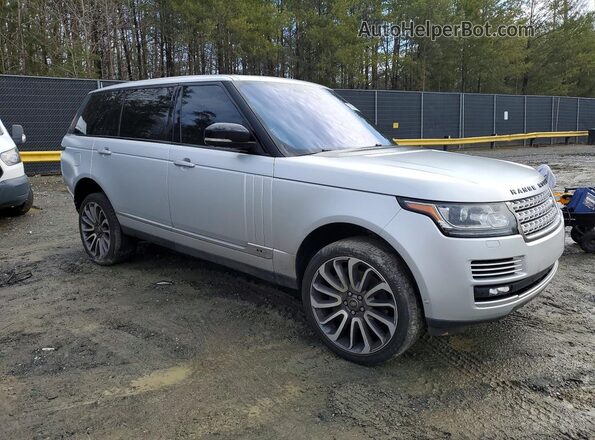SALGV5FE0HA352963 2017 LAND ROVER RANGE Silver Передня права чверть