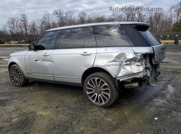SALGV5FE0HA352963 2017 LAND ROVER RANGE Silver Задня ліва чверть